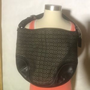 Black & Tan Coach Purse